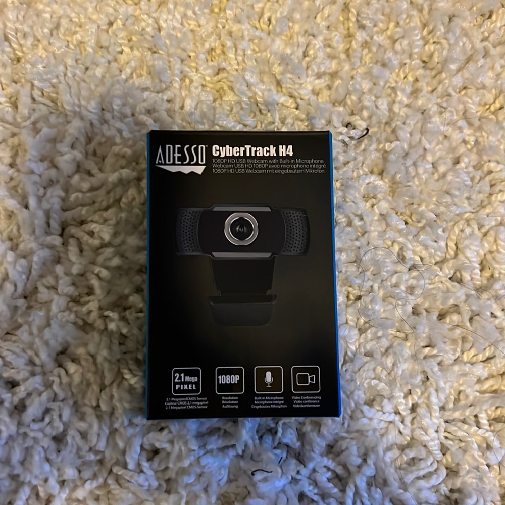 COPY - Adesso CyberTrack H4 Webcam